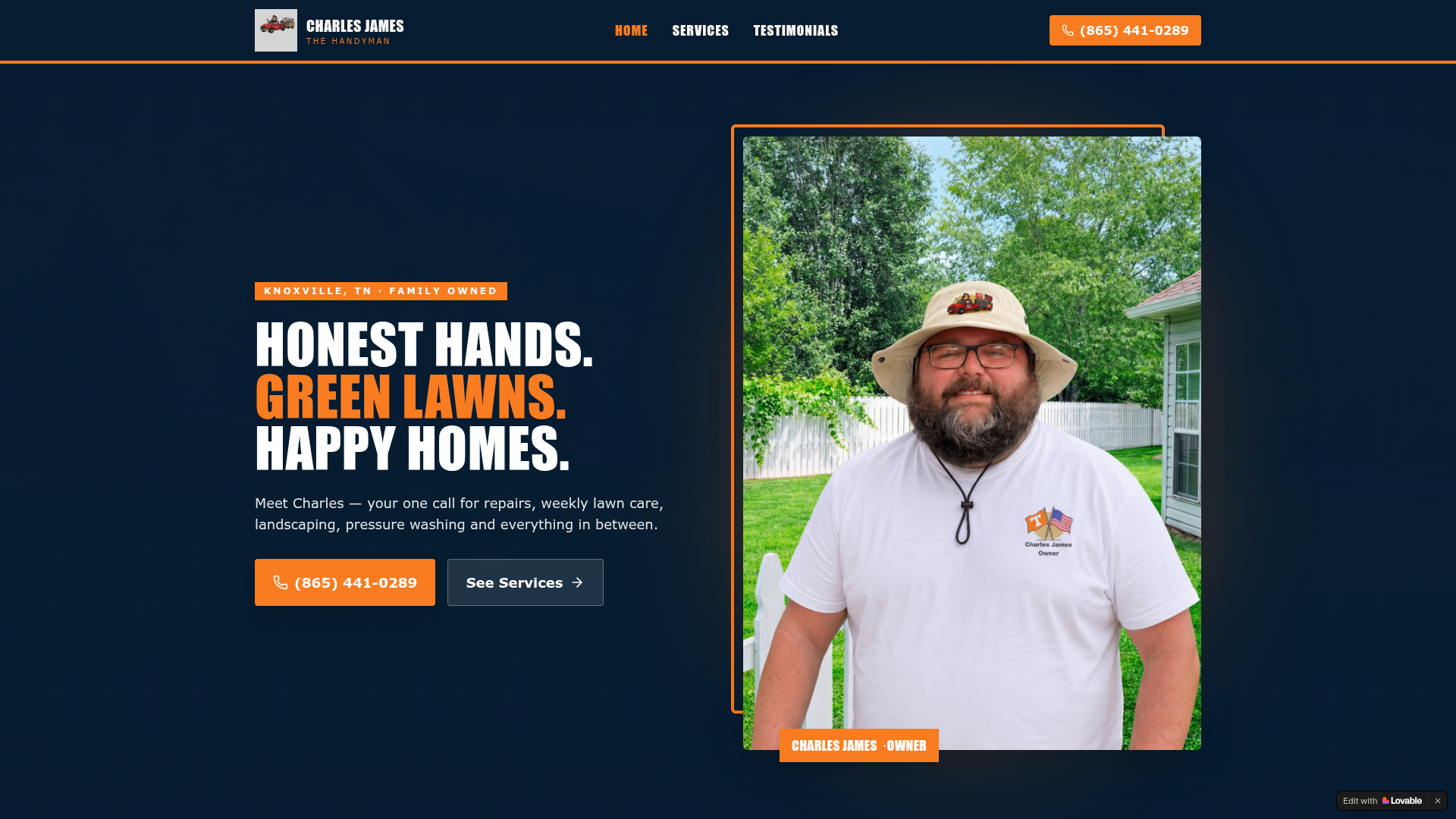 Website Design — Mobile-friendly site matched to the brand.